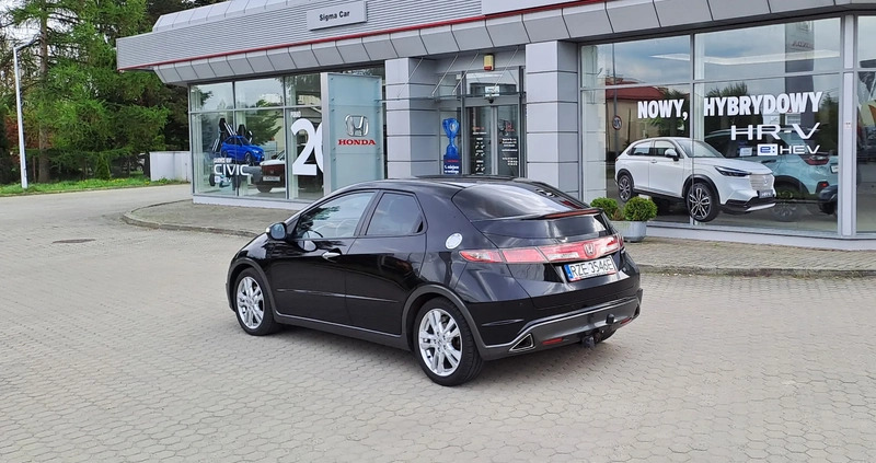 Honda Civic cena 29990 przebieg: 181498, rok produkcji 2008 z Rzeszów małe 352